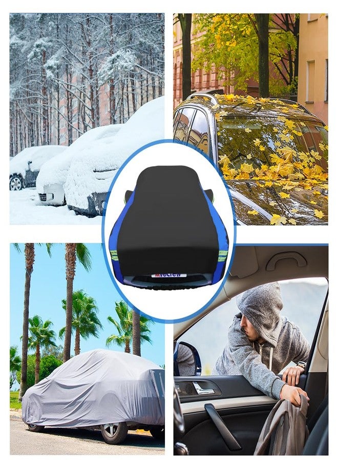 Avecrew Car Cover for Tesla Model Y, Custom Fit Full Exterior Cover with Charging Port and Breathable Ventilation Mesh, Waterproof All Weather Outdoor Rain Snow Sun Protection Cover - Image 5