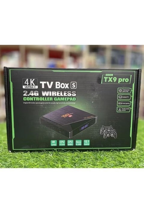 TV box TX9 PRO 4k UHD, CPU 4core , CPU ,12.1 Android
