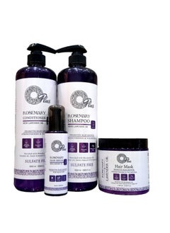 Oplus Rosemary Set With Lavender Oil Shampoo 1000 Ml Conditioner 1000 ...