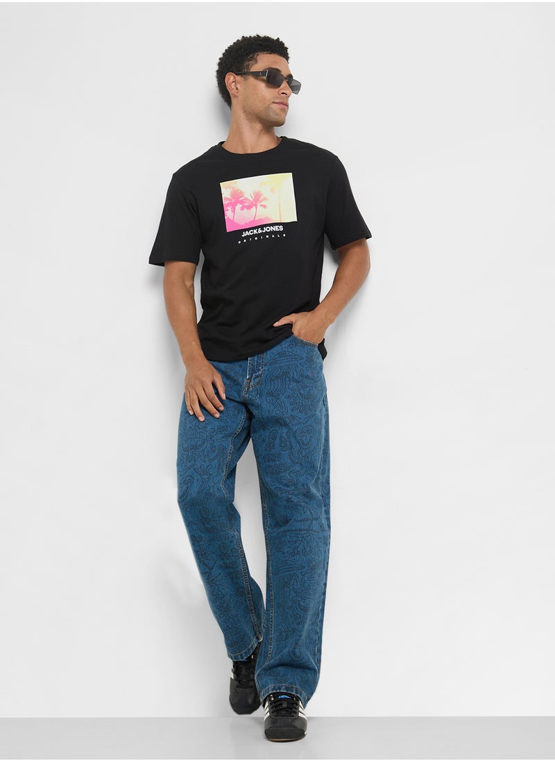 JACK & JONES Crew Neck T-Shirt  - Image 4