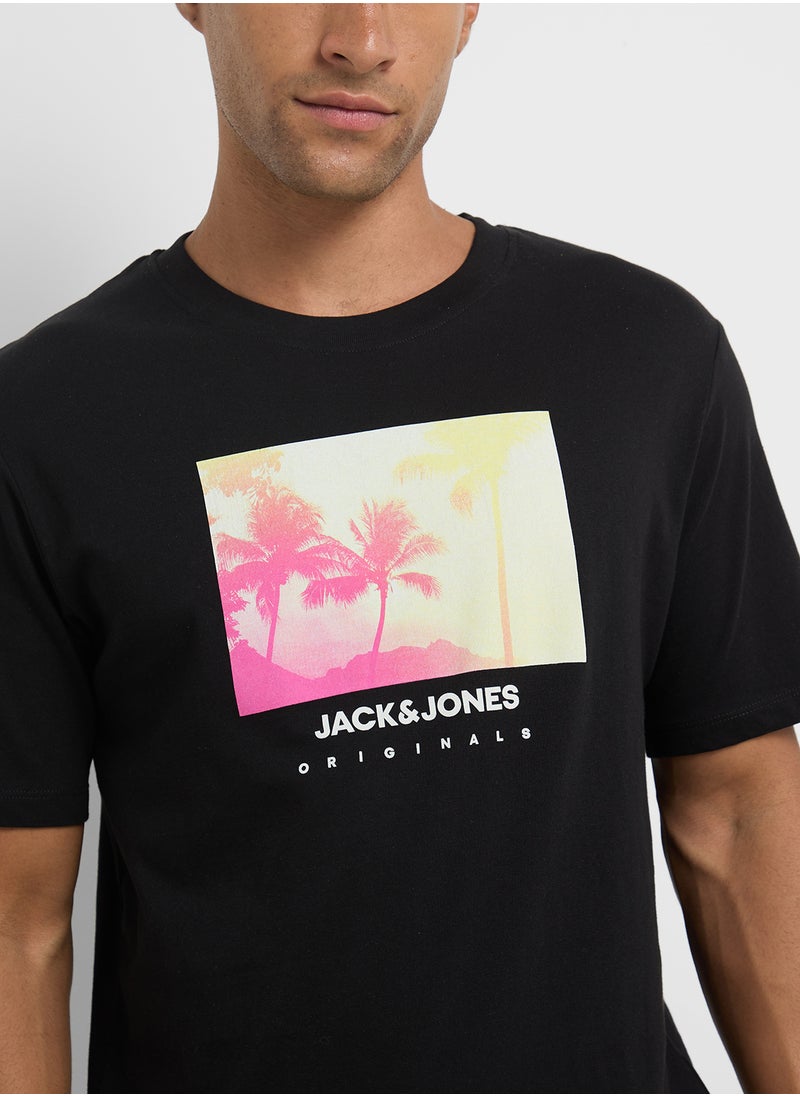 JACK & JONES Crew Neck T-Shirt  - Image 3