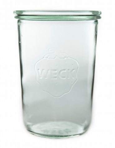 Amazing child Montessori SET OF SIX 850ml Large Weck Jars German Made Classic Design Model 743