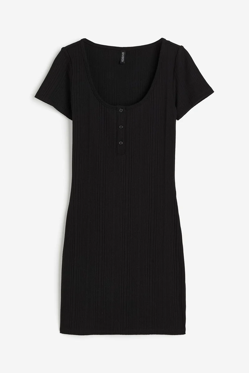 اتش اند ام Tiered Cap Sleeve Dress