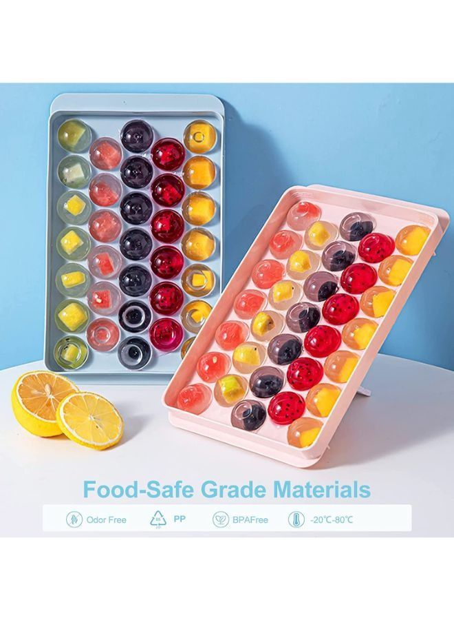 Mini Circle Ice Cube Tray Molder with Lid  - Image 4