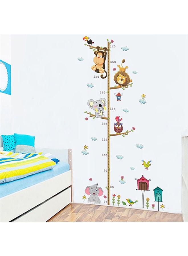 NIBEMINENT Jungle Animals Wall Sticker Multicolour 60 x 10 5cm - Image 1