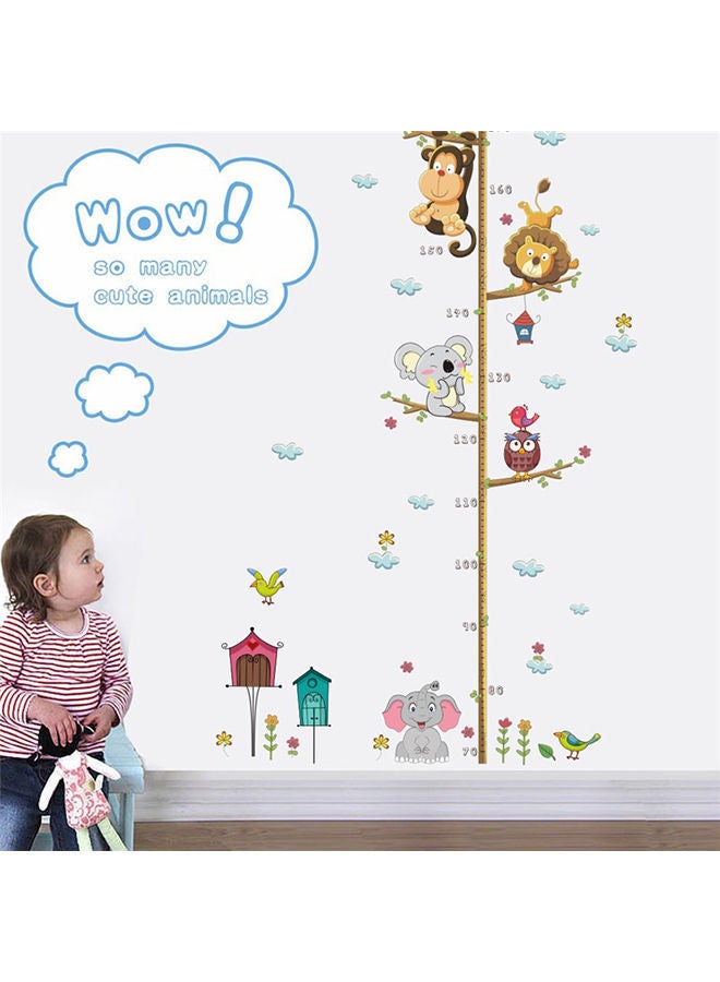 NIBEMINENT Jungle Animals Wall Sticker Multicolour 60 x 10 5cm - Image 4