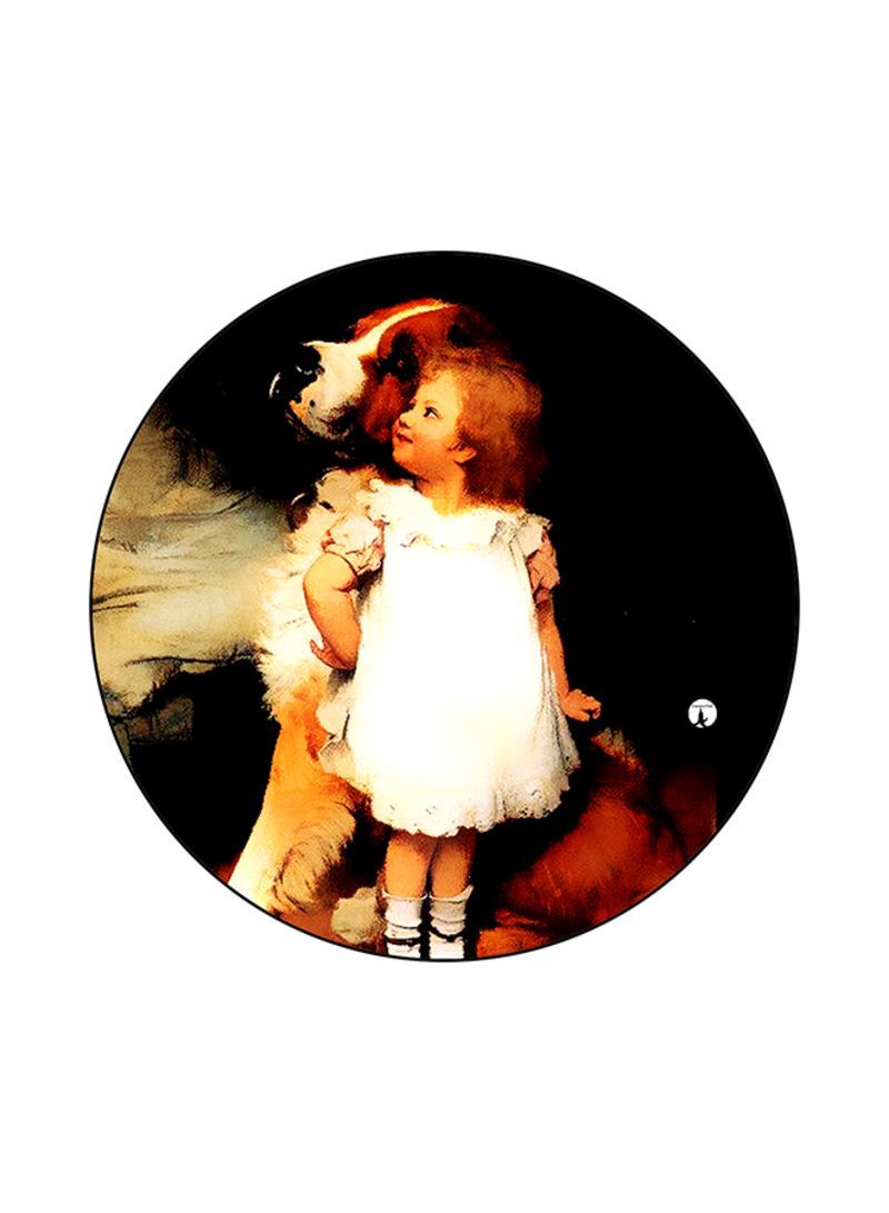 RKN The Vintage Art Mouse Pad Black