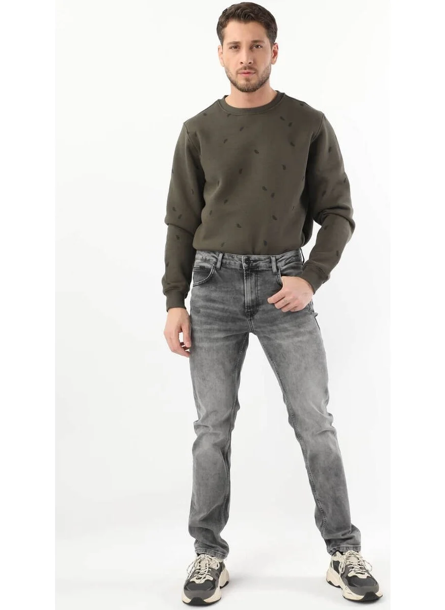 Banny Jeans Men Regular Fit Jeans Gray