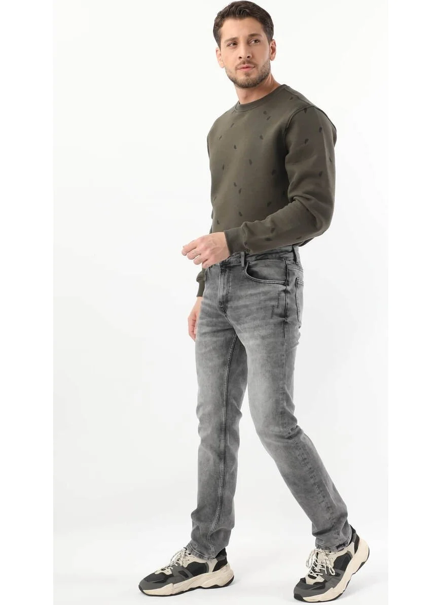 Banny Jeans Men Regular Fit Jeans Gray