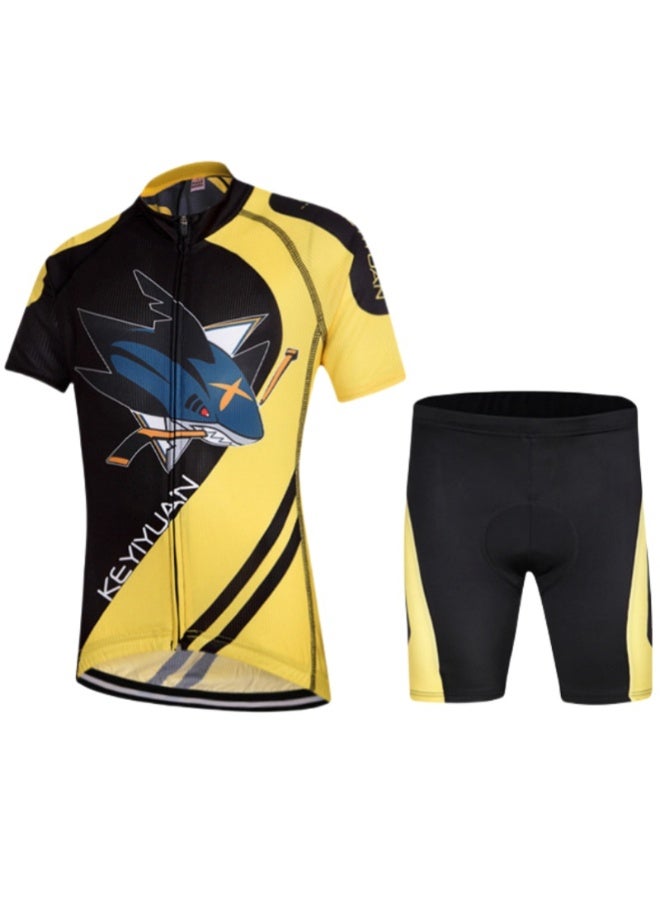 KUYING GR New Summer Outdoor Sunscreen Moisture Absorption Quick Drying Bicycle Women's Cycling Clothing Set  - Image 1