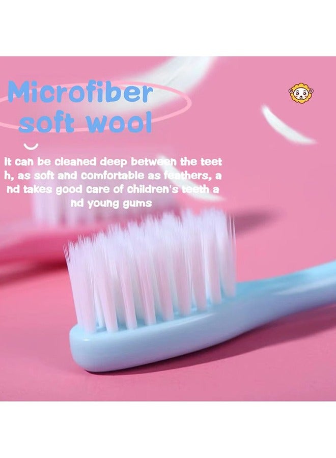 10-Pack Fun & Gentle Kids Toothbrushes - Food Grade Soft Bristles, Adorable Zodiac Mouse Design  - Image 5