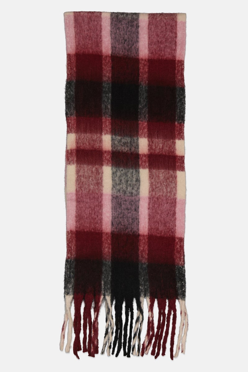 London Fog Women Plaid Scarf 180 x 39 H cm, Multi-color - Image 2