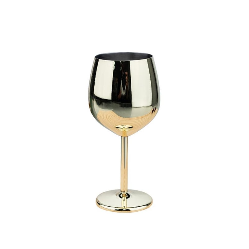 Verres À Vin En Métal Mini verres à vin verres à vin d'hôtel 2 pièces(Silver) - Image 5