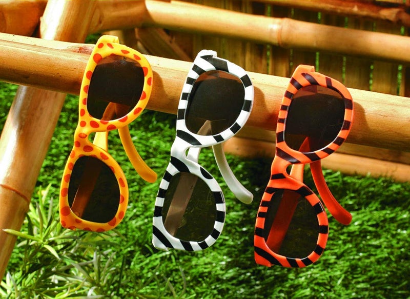 Fun Express Animal Print Sunglasses (1 Dozen) Party Favors - VBS Vacation Bible School Supplies/Decor Summer & Beach Accessories - Image 4