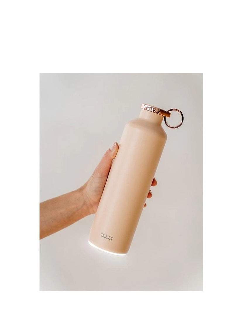 EQUA Smart Water Bottle Stainless Steel Pink Blush 680ml - Image 5