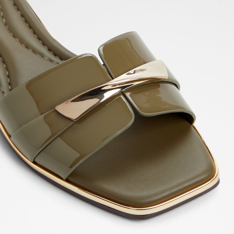 الدو صنادل دارلينا خضراء مسطحة - Image 5