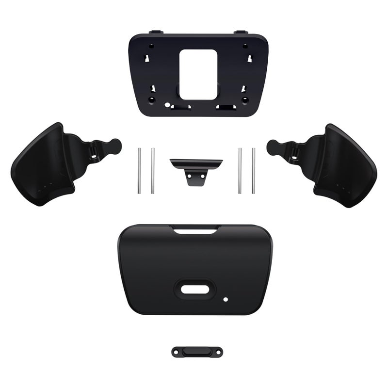 eXtremeRate Solid Black Replacement Redesigned K1 K2 Back Button Keys Set for eXtremerate Rise Remap Kit for PS5 Controller - Only Buttons, Without Controller & Rise Remap Board - Image 3