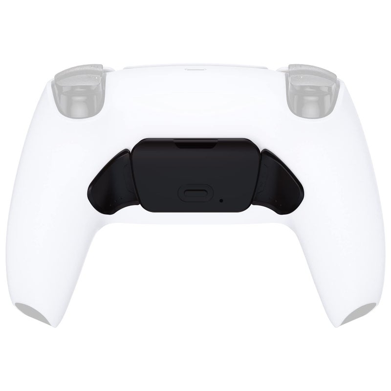 eXtremeRate Solid Black Replacement Redesigned K1 K2 Back Button Keys Set for eXtremerate Rise Remap Kit for PS5 Controller - Only Buttons, Without Controller & Rise Remap Board - Image 1