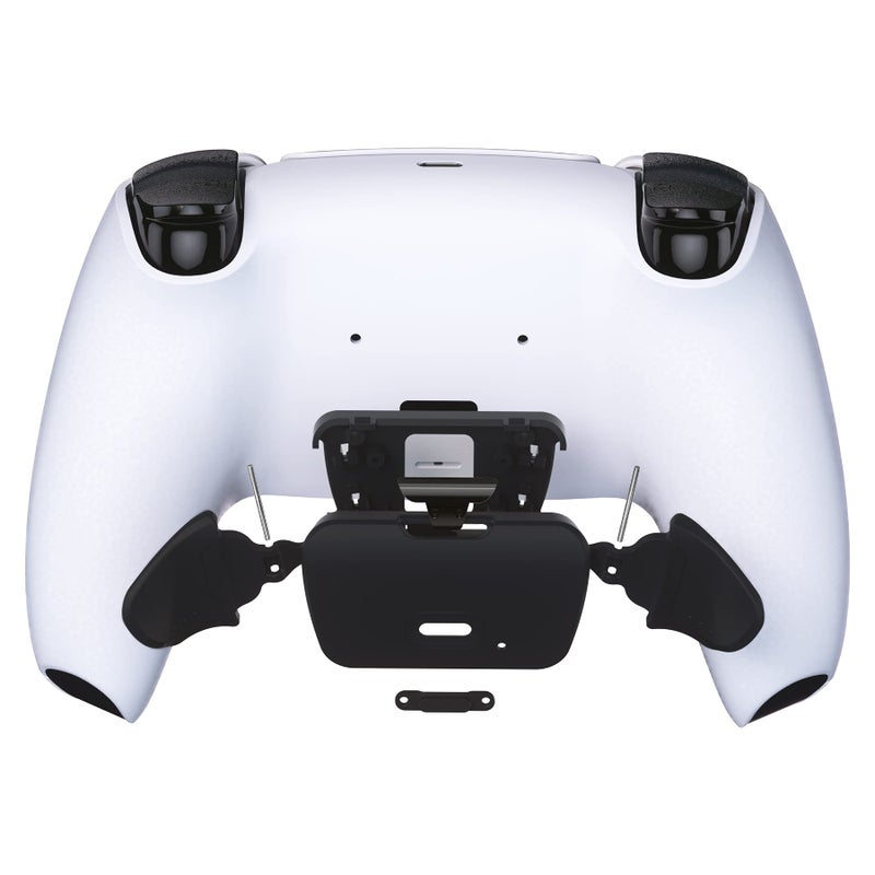 eXtremeRate Solid Black Replacement Redesigned K1 K2 Back Button Keys Set for eXtremerate Rise Remap Kit for PS5 Controller - Only Buttons, Without Controller & Rise Remap Board - Image 4