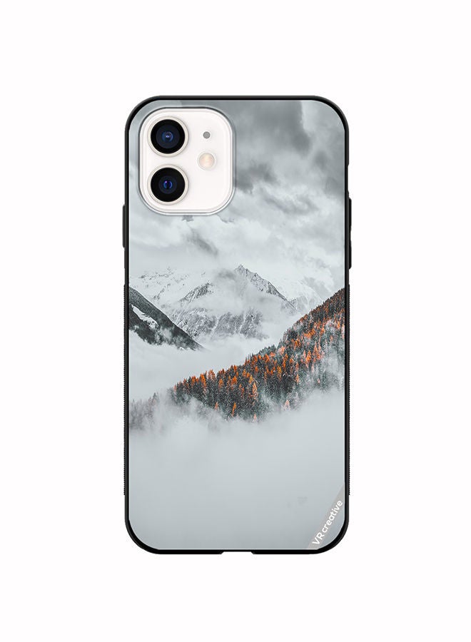 VR CREATIVE Protective Case Cover For Apple iPhone 11 Frosted Orange Design Multicolour - Image 1