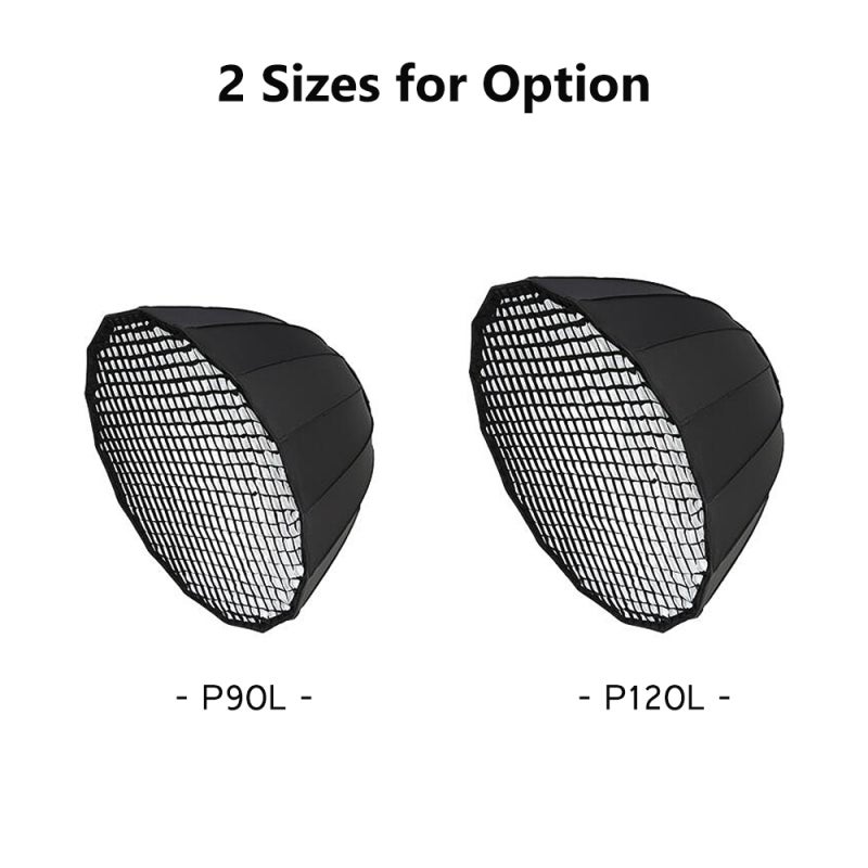 Honeycomb Grid 47 Inch (120cm) Lightweight Foldable Softbox Grid - Durable Nylon Material Softbox Grid for Portrait Product Photography - Image 3