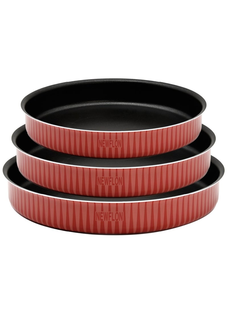 Newfloon - A set of oven trays from Newflon, coated with a non-stick material, sizes (22*26*30) - Image 1