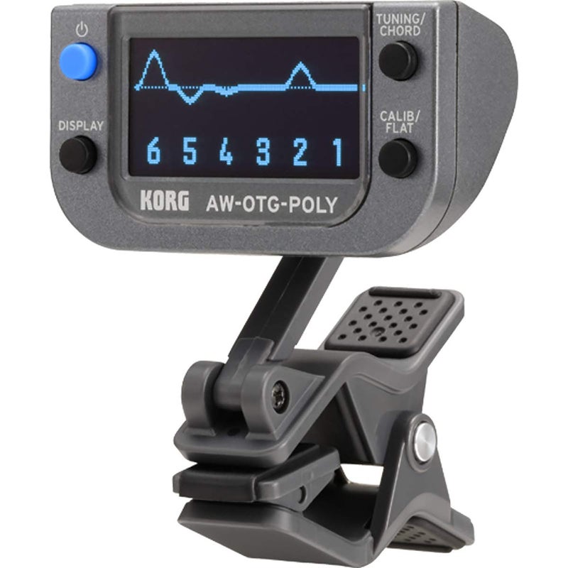 Korg AWOTGPOLY Polyphonic Clip-On Guitar Tuner - Image 1