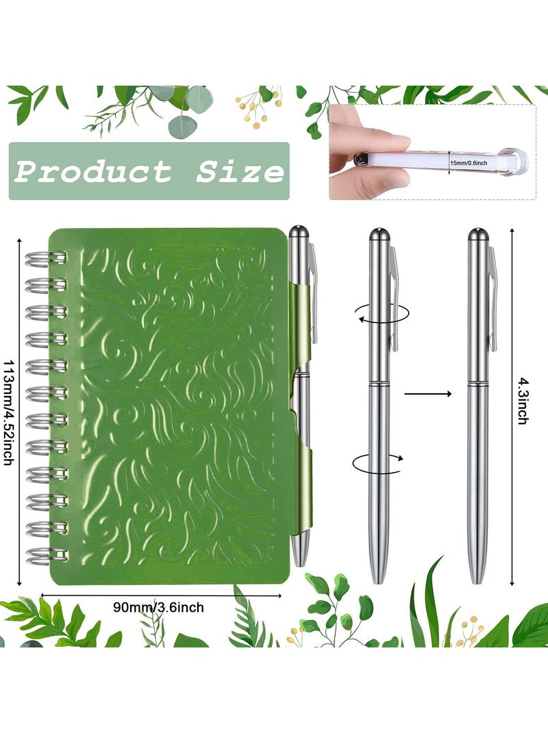 Excefore - Portable Password Book Password Organizer, Notebook Elegant Mandala Pattern Password Book Keeper with Pen, Spiral Bound Notebook for Password Information (Blue + Rose Red) - Image 1
