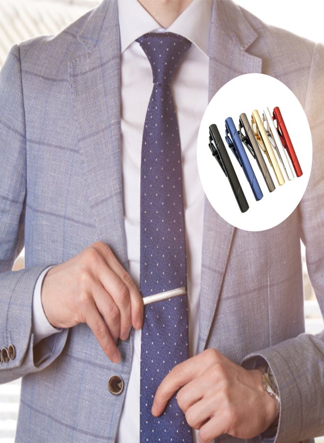 Shougu Tie Clip Men's High-end Fashion Classic Business Wedding Simple Collar Clip Suit Tie Accessories - Image 5