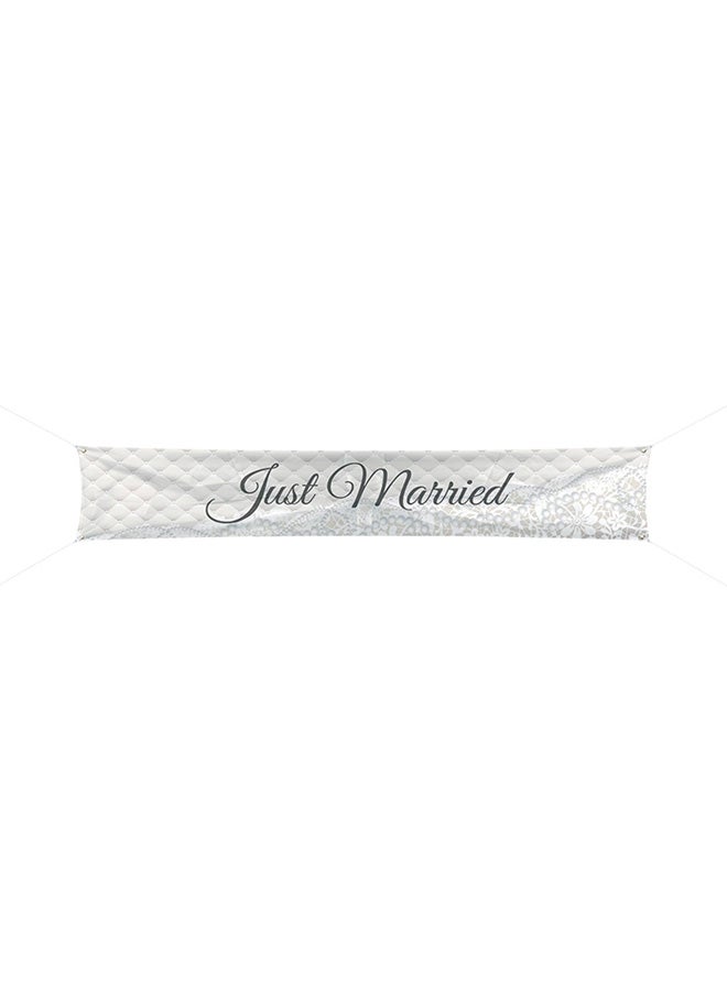 Folat Banner Just Married 360x60cm