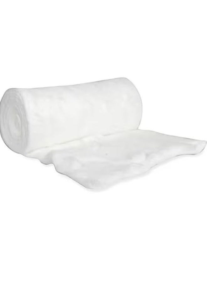 شاهين لفافة من القطن الناعم الماص لإزالة المكياج، ومنتجات التجميل، والعناية بالبالغين والأطفال، والاستخدام الطبي، 160 جرام، قطعة واحدة - Image 1