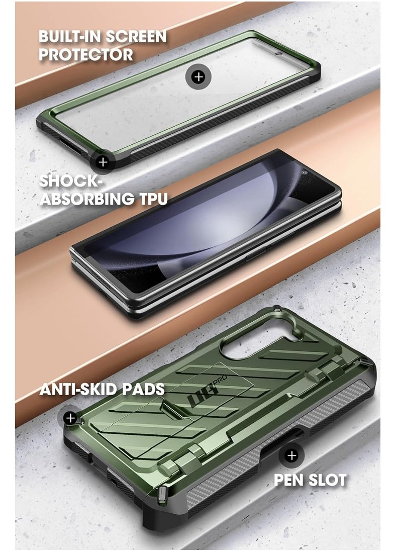 SupCase - SUPCASE Unicorn Beetle Pro Case for Galaxy Z Fold 5 5G (2023), [Built-in Pen Holder] Full-Body Rugged Protective Case with Screen Protector & Kickstand... - Image 1