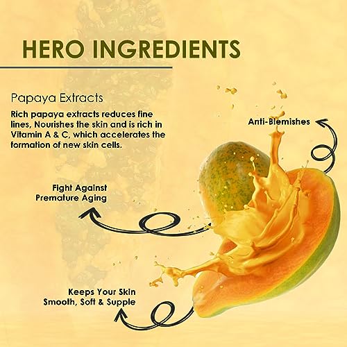 Lilium Herbal Papaya Scrub 100 ml - Image 3