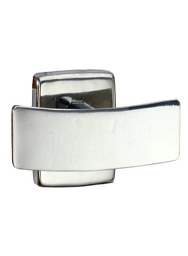 Bobrick Washroom Equipment B-672 Bobrick Double Robe Hook, Plastic, 2" x 4" x 2"