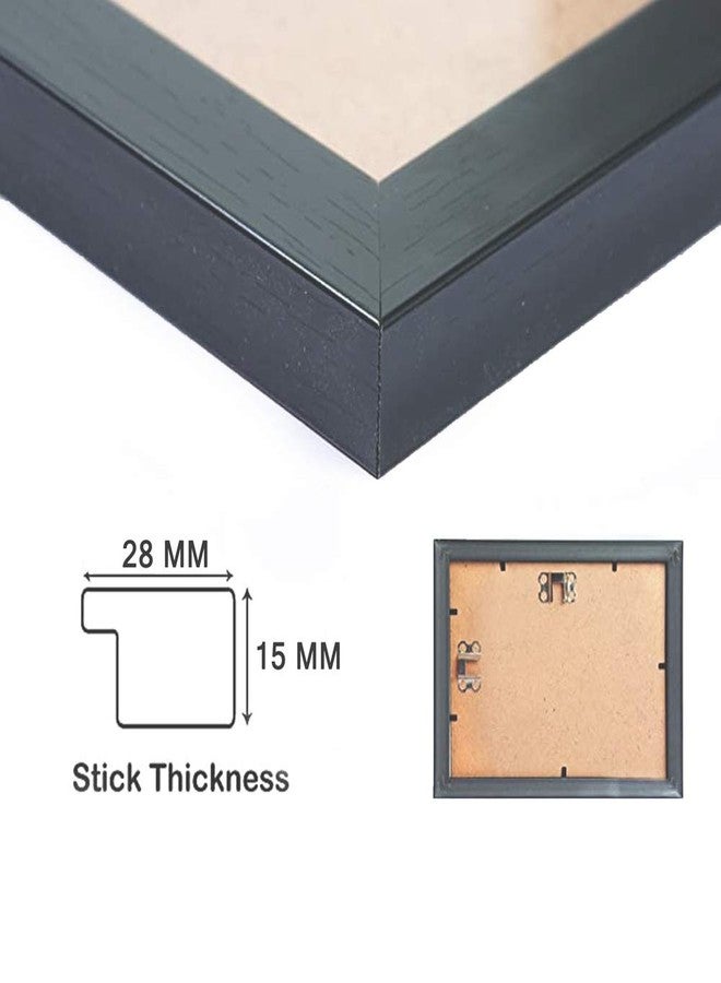 i2 Frames in PREMIUM A4 Size Photo Frame for Certification Frame as Pack of 4 Black PhotoFrames for Home and Office Decoration - Image 3