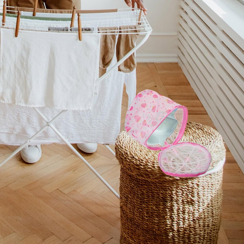 6 Printed Mesh Laundry Bags For Bra Delicates And Travel - Image 5