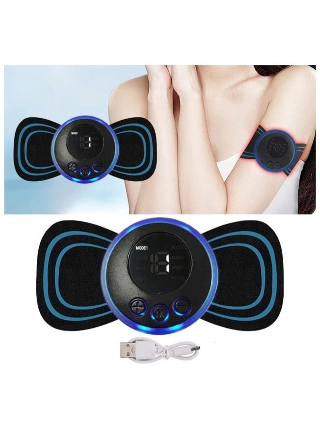 Mini Massager,Full Body rechargeable Massager with LCD Model 8 Modes And 19 Gears - Image 3