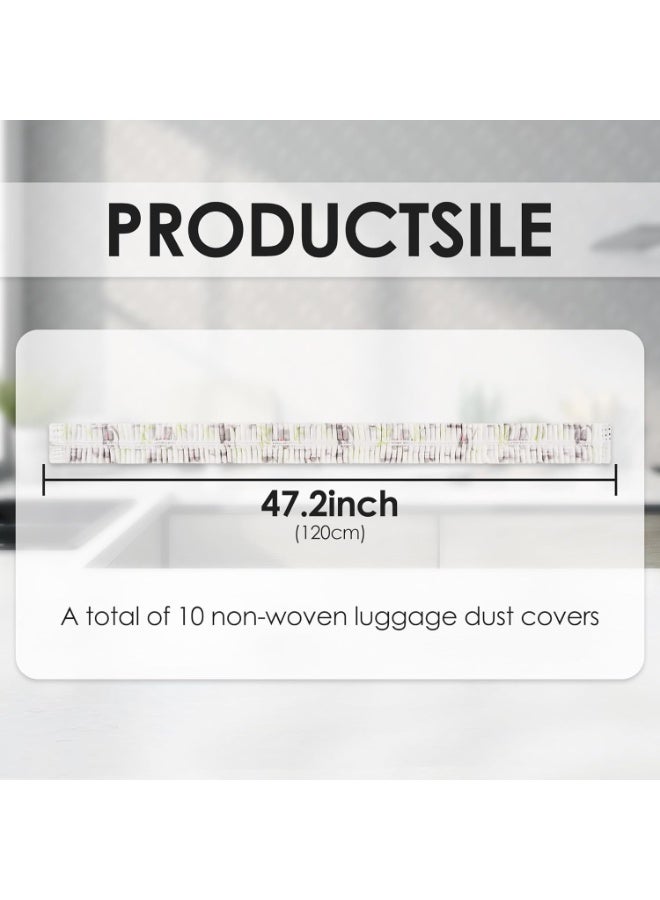 Bukela 10 PCS Extra Large Disposable Kitchen Dust Covers, Thickened Non-Woven Fabric Dust Cover with Elastic Band for Luggage, Large Home Appliances, Air Fryer, Blender - Image 3