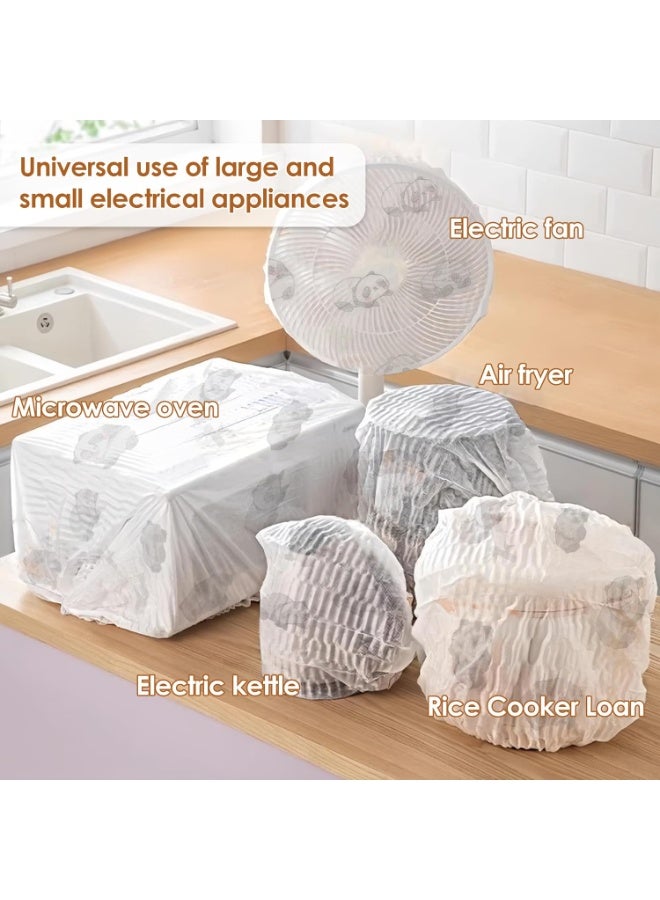 Bukela 10 PCS Extra Large Disposable Kitchen Dust Covers, Thickened Non-Woven Fabric Dust Cover with Elastic Band for Luggage, Large Home Appliances, Air Fryer, Blender - Image 4