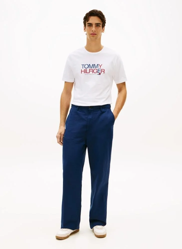 TOMMY HILFIGER  Logo Graphic Crew Neck T-Shirt for Men | Best Price UAE