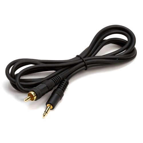 Cmple 6ft Black Audio Cable 3.5mm Mono Male to RCA Mono Male Connectors - Image 4