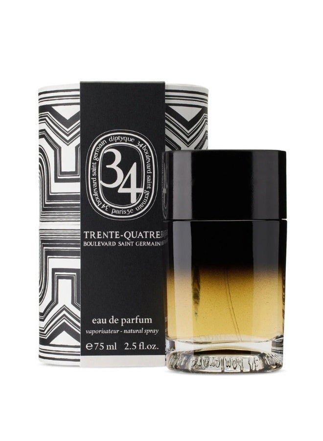 Diptyque 34 Boulevard Saint Germain Eau de Parfum Spray 75ml - Image 1