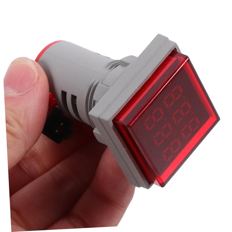 مقياس متعدد رقمي بشاشة عرض LED لقياس الفولت والأوم مع شاشة قراءة سهلة - Image 3