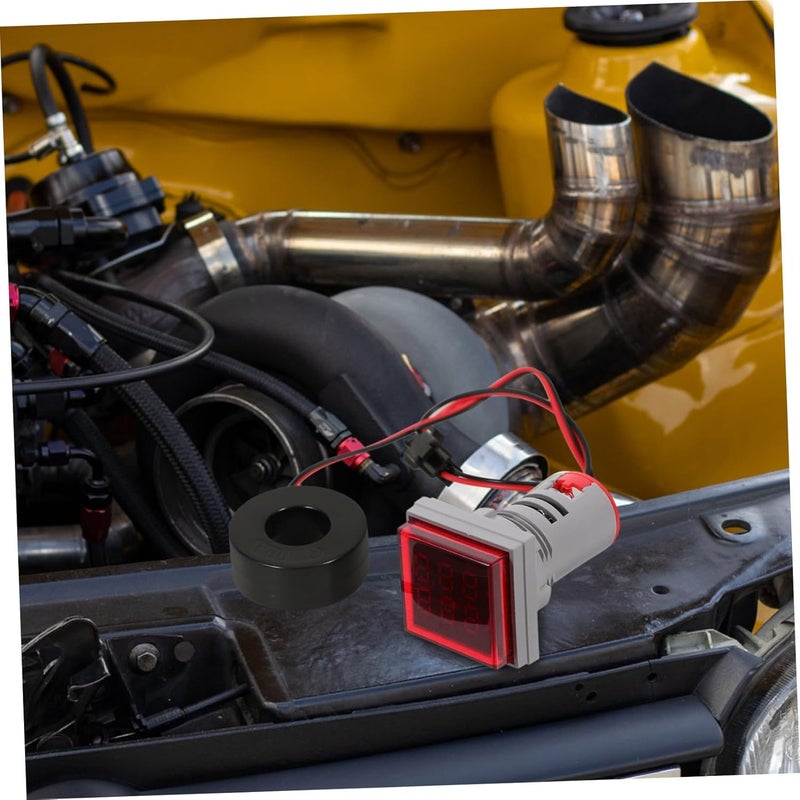 مقياس متعدد رقمي بشاشة عرض LED لقياس الفولت والأوم مع شاشة قراءة سهلة - Image 5