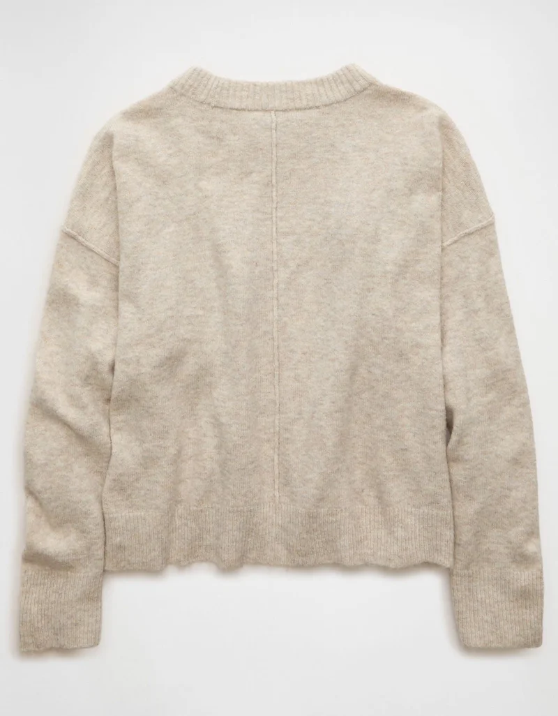 American Eagle  AE Whoa So Soft Valentine's Day Sweater for Women | Best Price UAE