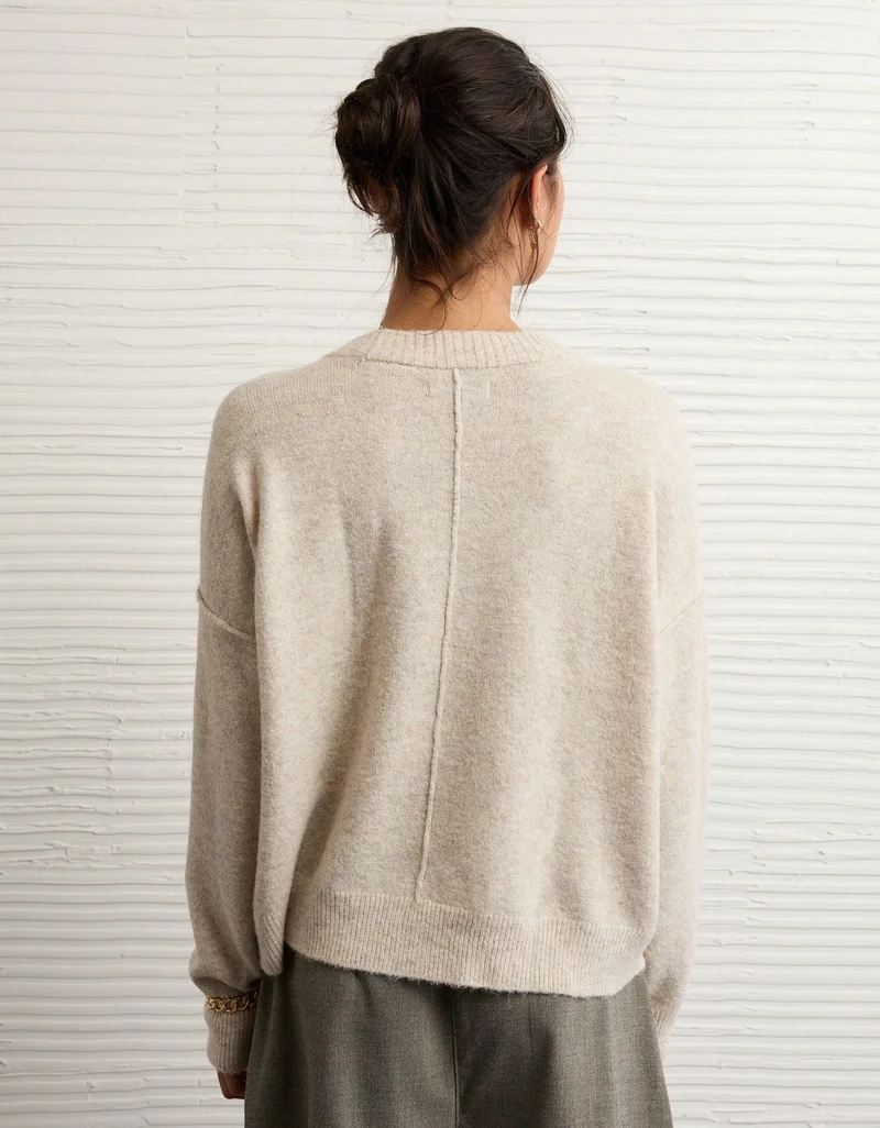 American Eagle  AE Whoa So Soft Valentine's Day Sweater for Women | Best Price UAE