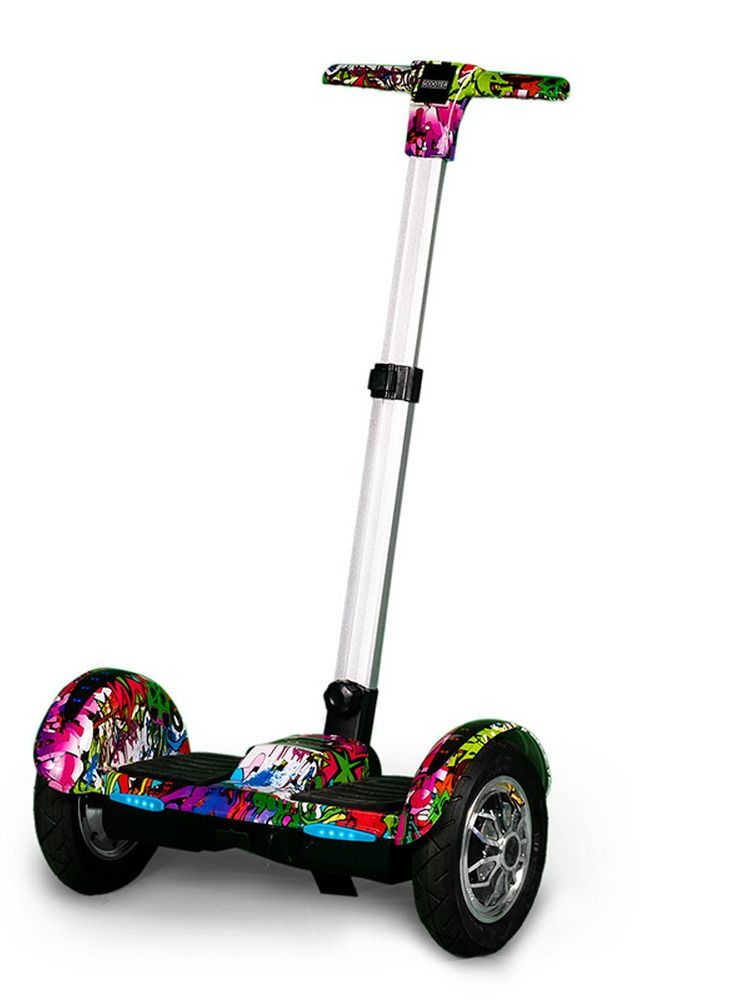 Smart Graffiti Hoverboard With Hand 10 inch - A8-AL10 - Image 1
