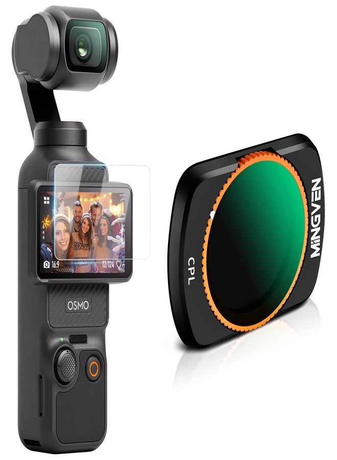 MINGVEN CPL Circular Polarizer Filter for DJI Osmo Pocket 3/Xtra Muse Camera, Magnetic Multi-Coated Filters for DJI Osmo Pocket 3 Creator Combo - Image 1
