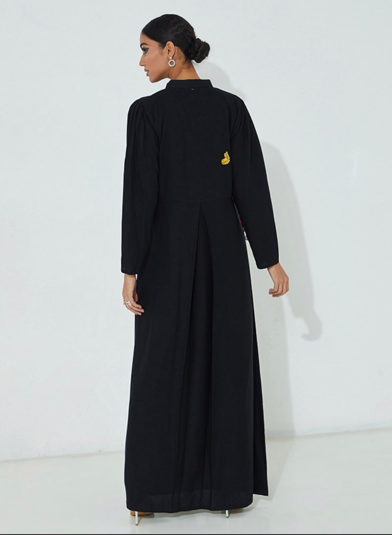 Rosette Abaya Color Button  - Image 3