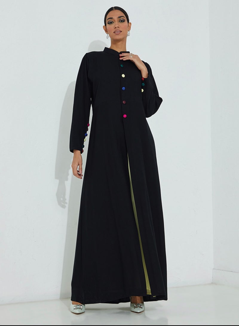 Rosette Abaya Color Button  - Image 4